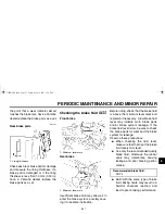 Предварительный просмотр 73 страницы Yamaha R6S Owner'S Manual