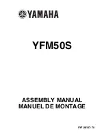 Yamaha RAPTOR YFM50S Assembly Manual preview