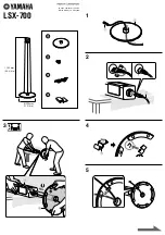 Preview for 1 page of Yamaha Relit LSX-700 Assembly Manual