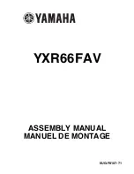 Yamaha Rhino YXR66FAV Assembly Manual preview