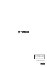 Preview for 25 page of Yamaha RIVAGE PM10 Owner'S Manual