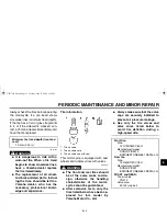 Предварительный просмотр 57 страницы Yamaha ROADLINER XV19SW Owner'S Manual