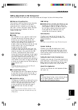 Preview for 29 page of Yamaha RP-U200 Owner'S Manual