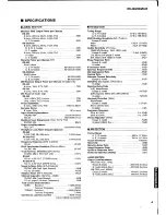 Preview for 5 page of Yamaha RX-460 Service Manual