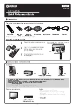 Yamaha RX-A2000 Quick Reference Manual preview