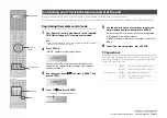 Preview for 4 page of Yamaha RX-A2020 Quick Manual