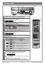 Preview for 8 page of Yamaha RX-A700 Quick Reference Manual