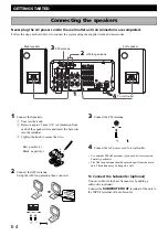 Preview for 6 page of Yamaha RX-E100 Owner'S Manual