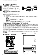 Preview for 2 page of Yamaha RX-V1200 RDS Service Manual