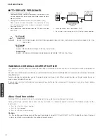 Preview for 2 page of Yamaha RX-V2065 - AV Network Receiver Service Manual