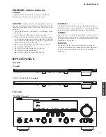 Preview for 3 page of Yamaha RX-V2065 - AV Network Receiver Service Manual