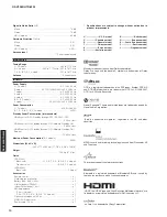 Preview for 10 page of Yamaha RX-V2065 - AV Network Receiver Service Manual