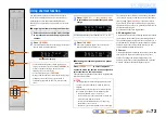 Preview for 72 page of Yamaha RX-V2067 Owner'S Manual