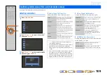Preview for 109 page of Yamaha RX-V2067 Owner'S Manual