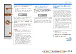 Preview for 114 page of Yamaha RX-V2067 Owner'S Manual