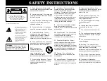 Предварительный просмотр 2 страницы Yamaha RX-V2092 Owner'S Manual