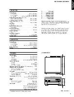 Предварительный просмотр 7 страницы Yamaha RX-V3000RDS Service Manual