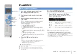 Preview for 61 page of Yamaha RX-V3075 Owner'S Manual