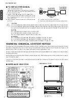 Предварительный просмотр 2 страницы Yamaha RX-V3300 Service Manual