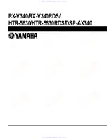 Preview for 79 page of Yamaha RX-V340 Service Manual