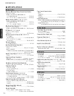 Preview for 10 page of Yamaha RX-V363 - AV Receiver Service Manual