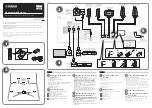 Предварительный просмотр 1 страницы Yamaha RX-V377 Easy Setup Manual