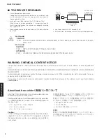 Preview for 2 page of Yamaha RX-V377 Service Manual