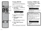 Предварительный просмотр 18 страницы Yamaha RX-V385 Quick Start Manual