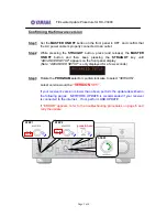 Preview for 2 page of Yamaha RX V3900 - AV Network Receiver Firmware Update