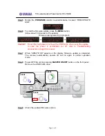 Preview for 4 page of Yamaha RX V3900 - AV Network Receiver Firmware Update