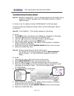 Preview for 6 page of Yamaha RX V3900 - AV Network Receiver Firmware Update