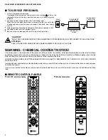 Предварительный просмотр 2 страницы Yamaha RX-V396 Service Manual