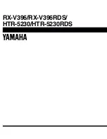 Preview for 76 page of Yamaha RX-V396 Service Manual