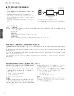 Preview for 2 page of Yamaha RX-V465 Service Manual