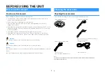 Предварительный просмотр 7 страницы Yamaha RX-V485 Owner'S Manual