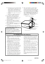 Preview for 3 page of Yamaha RX-V540 Owner'S Manual