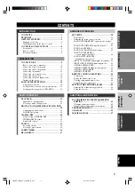 Preview for 5 page of Yamaha RX-V540 Owner'S Manual