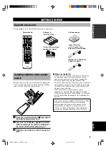 Preview for 7 page of Yamaha RX-V540 Owner'S Manual