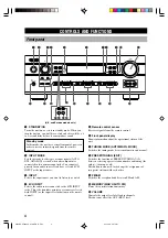 Preview for 8 page of Yamaha RX-V540 Owner'S Manual