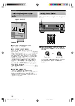 Preview for 22 page of Yamaha RX-V540 Owner'S Manual