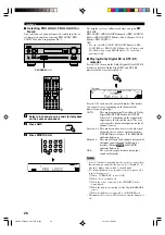 Preview for 30 page of Yamaha RX-V540 Owner'S Manual