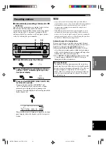 Preview for 37 page of Yamaha RX-V540 Owner'S Manual