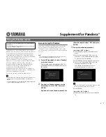 Preview for 126 page of Yamaha RX-V577 Owner'S Manual