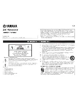 Preview for 140 page of Yamaha RX-V577 Owner'S Manual