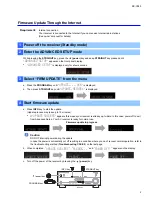 Preview for 2 page of Yamaha RX-V583 Firmware Update Procedure