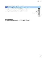Preview for 3 page of Yamaha RX-V583 Firmware Update Procedure