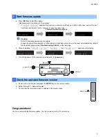 Preview for 5 page of Yamaha RX-V583 Firmware Update Procedure