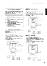 Предварительный просмотр 9 страницы Yamaha RX-V590 - AV Receiver - Dark Service Manual