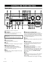 Preview for 10 page of Yamaha RX-V595a Owner'S Manual