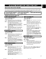 Preview for 21 page of Yamaha RX-V595a Owner'S Manual